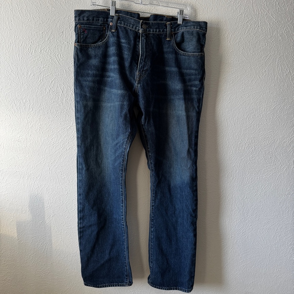 Ralph Lauren Men's Straight Jeans - Dark Blue